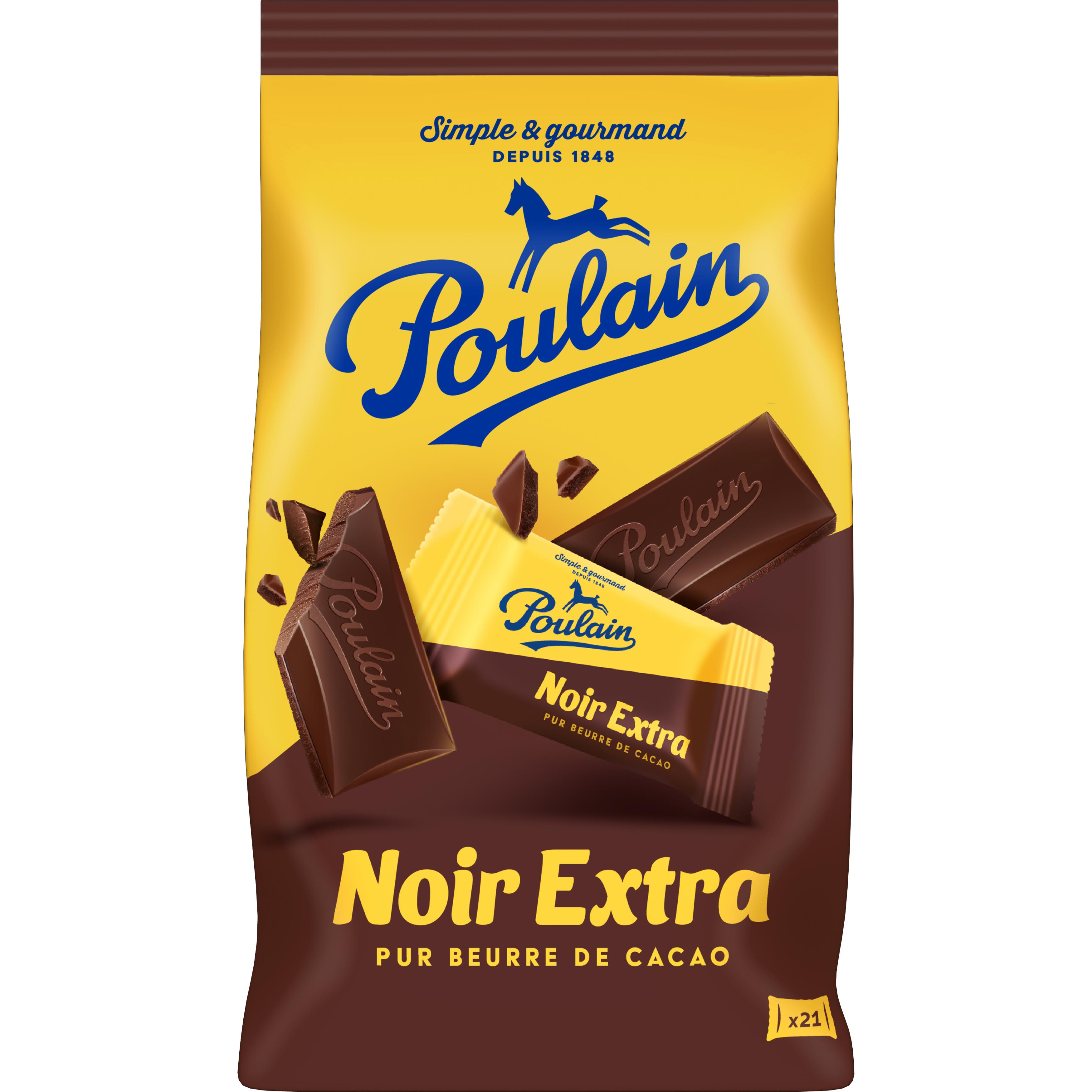 POULAIN Tablette de chocolat noir extra 210g