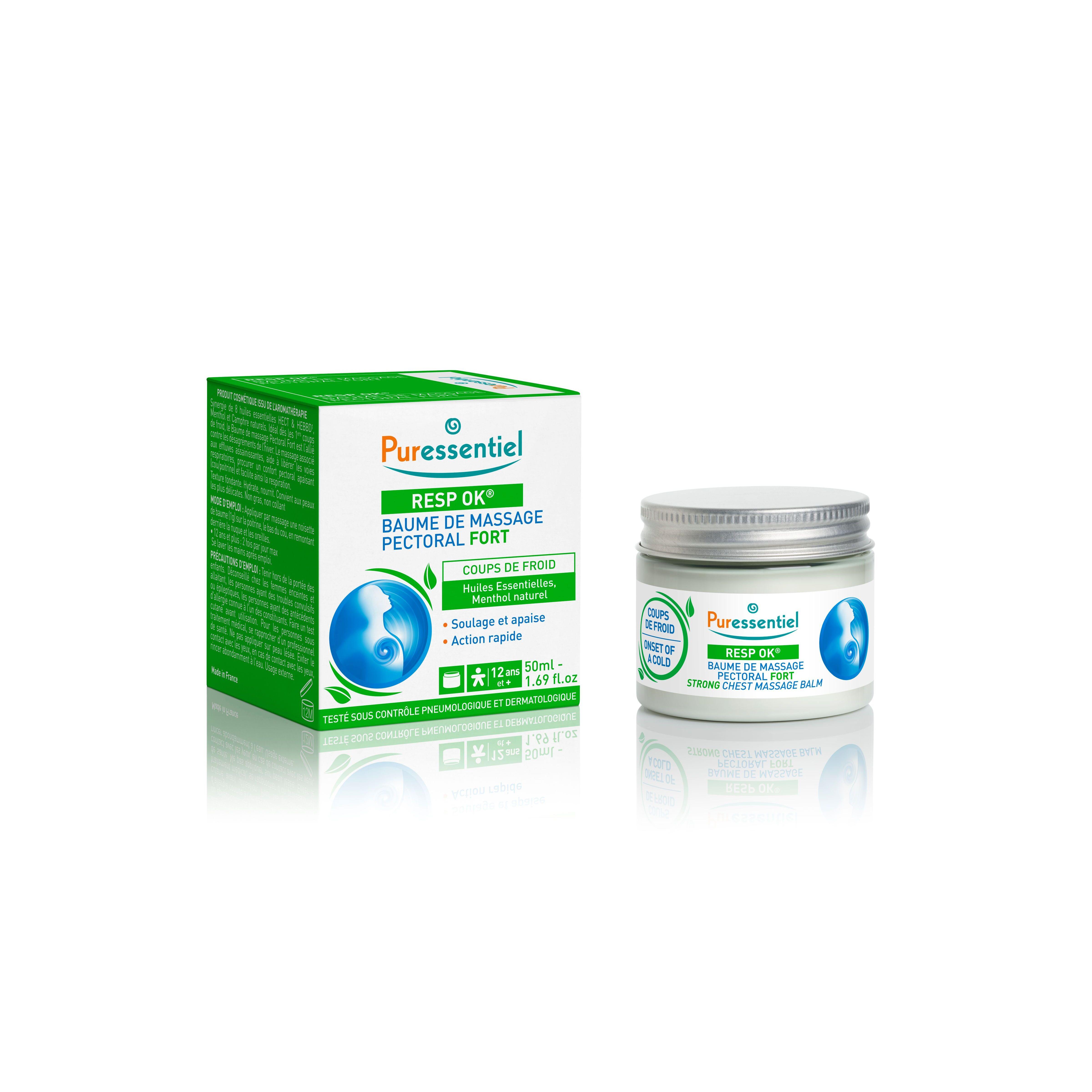 PURESSENTIEL Baume pectoral Fort Resp OK 50ml
