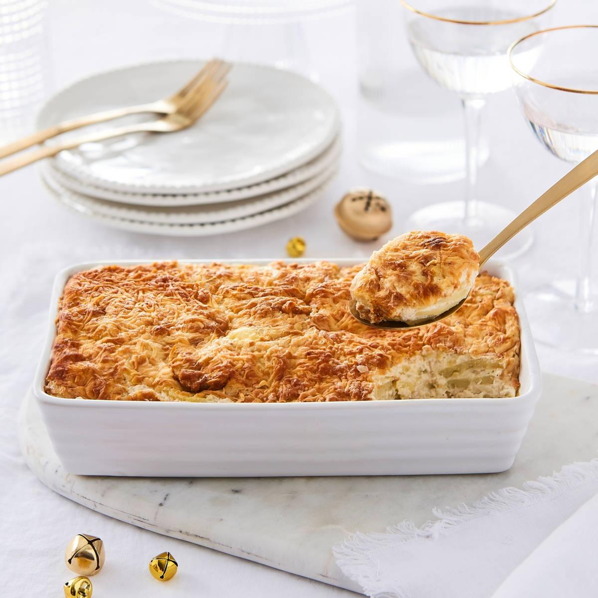 SERVICE TRAITEUR Gratin dauphinois 10 parts 2.35kg