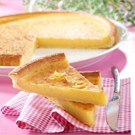 SERVICE TRAITEUR Tarte au citron 10/12 parts 1.1kg