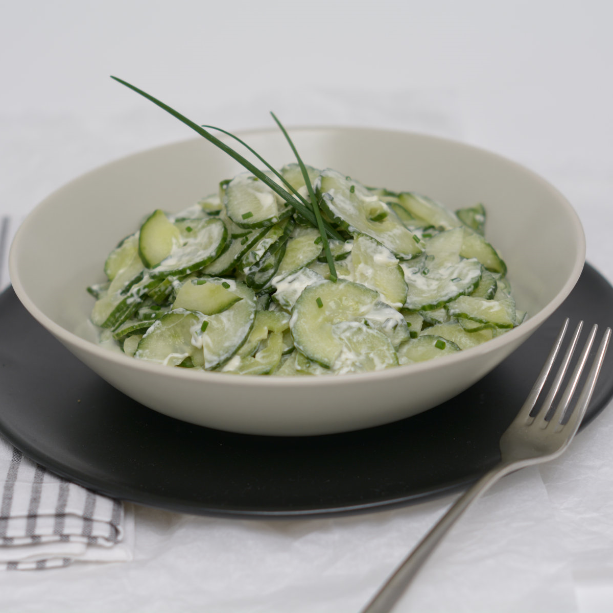 SERVICE TRAITEUR Salade de concombre 10 parts 2.5kg