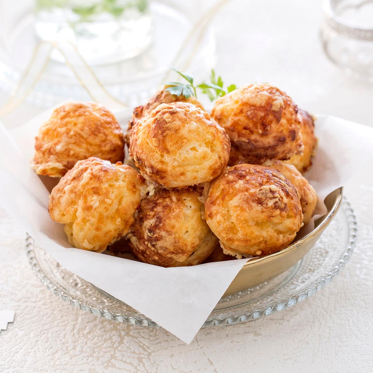SERVICE TRAITEUR Gougères gratinées au fromage 16 pièces 175g