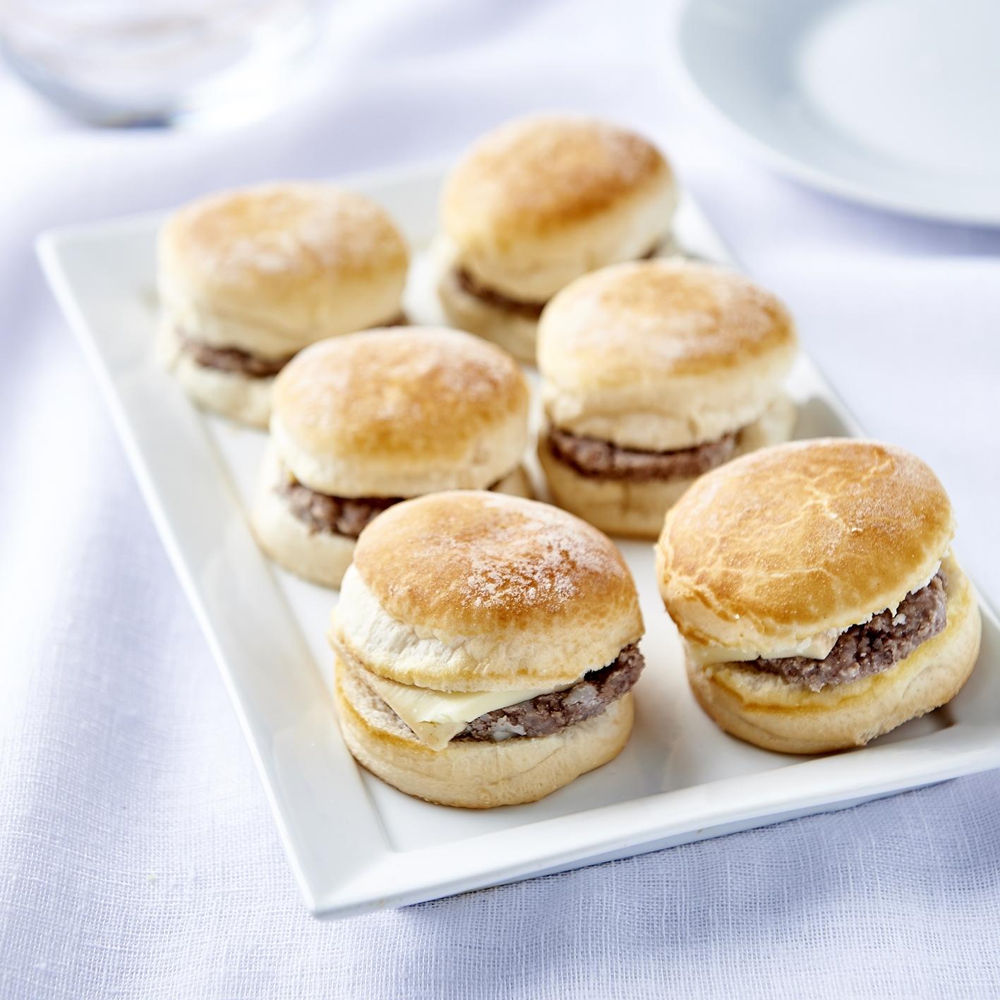 SERVICE TRAITEUR Mini burgers de saison 6 pièces 240g