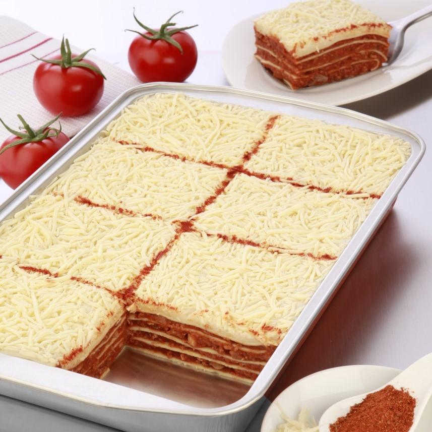 SERVICE TRAITEUR Lasagnes à la bolognaise 8 parts 3kg