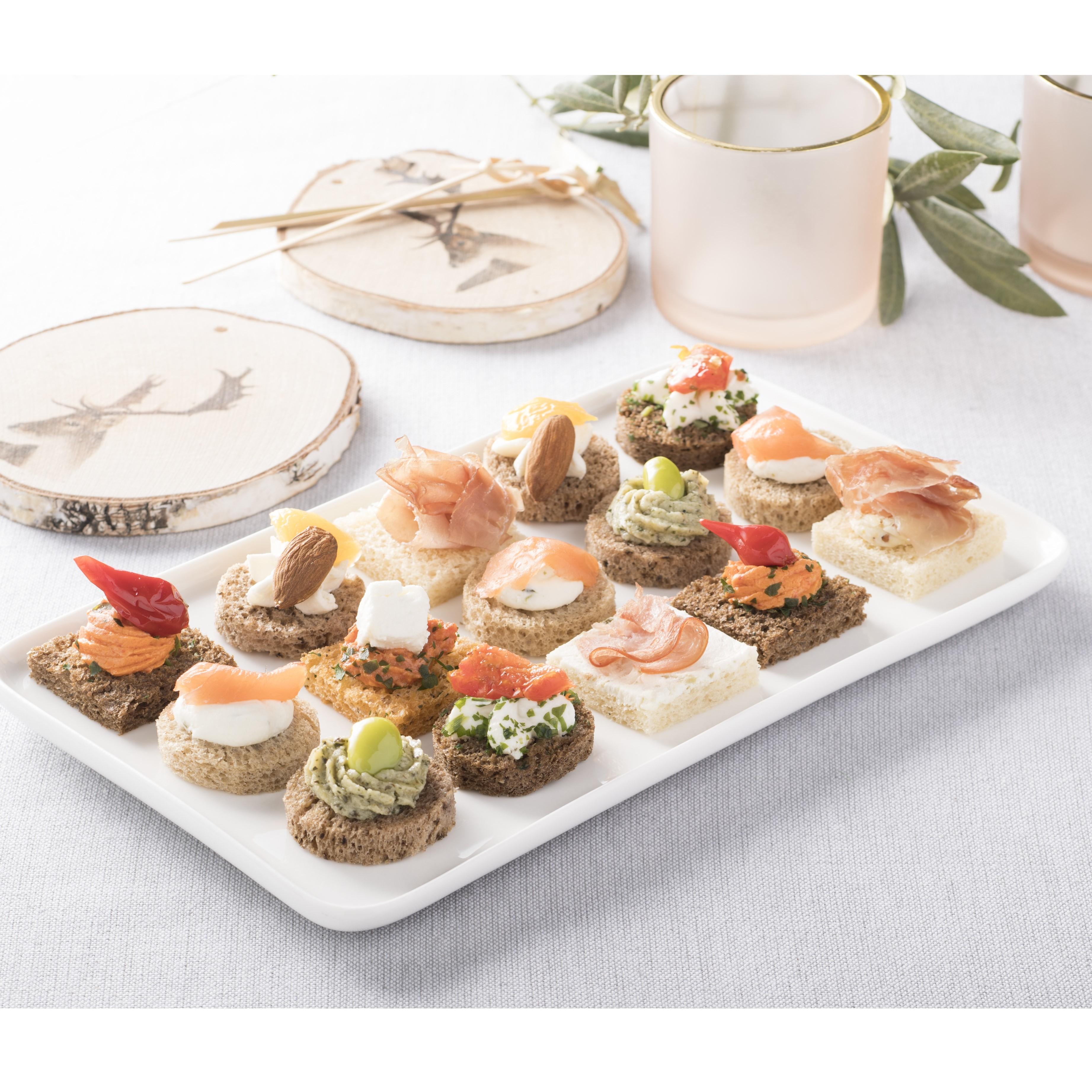 SERVICE TRAITEUR Canapés traiteur 32 toasts 220g