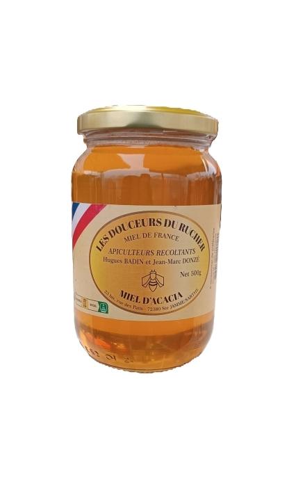 LES DOUCEURS DU RUCHER Miel d'acacia 500g
