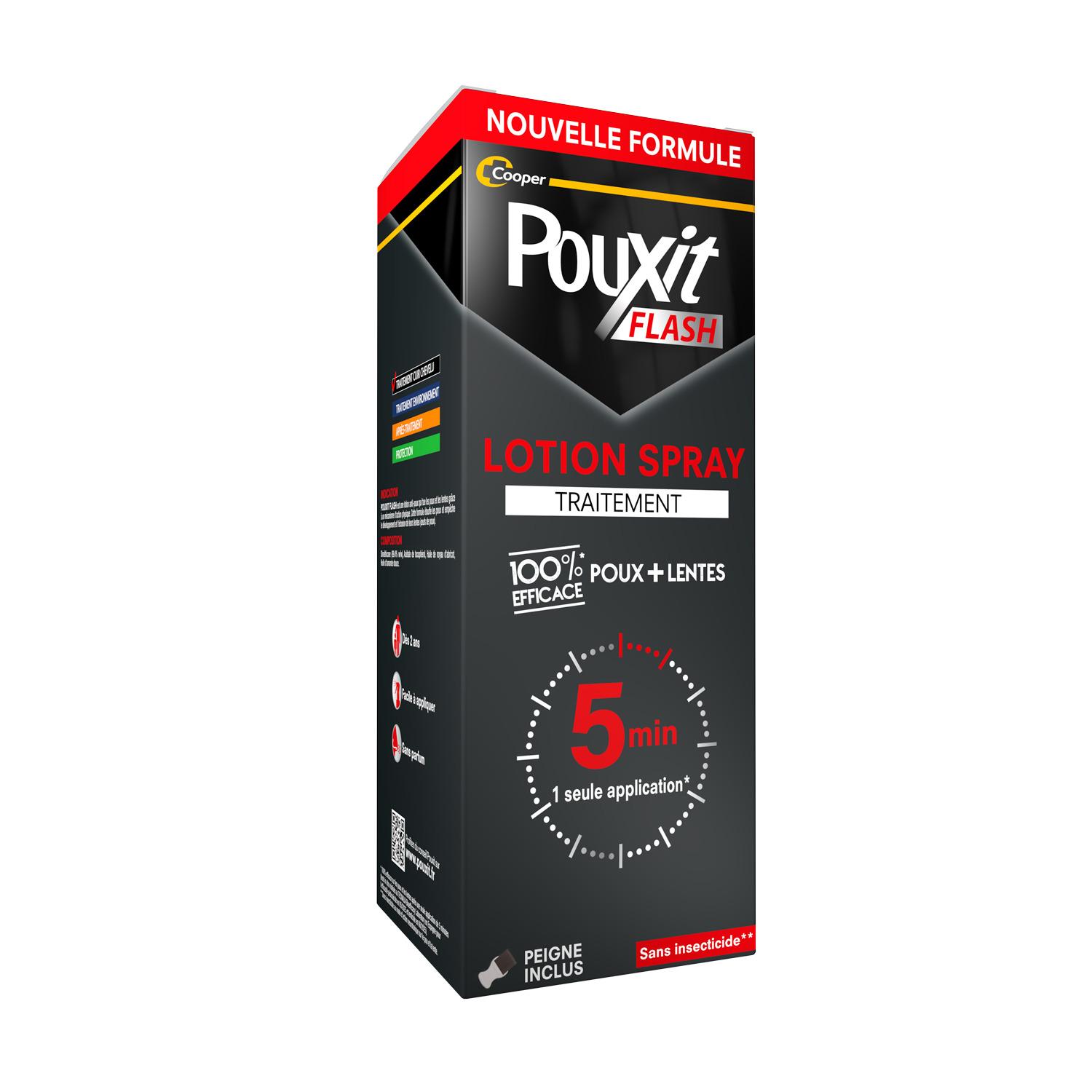 POUXIT Flash Lotion anti-poux spray 150ml
