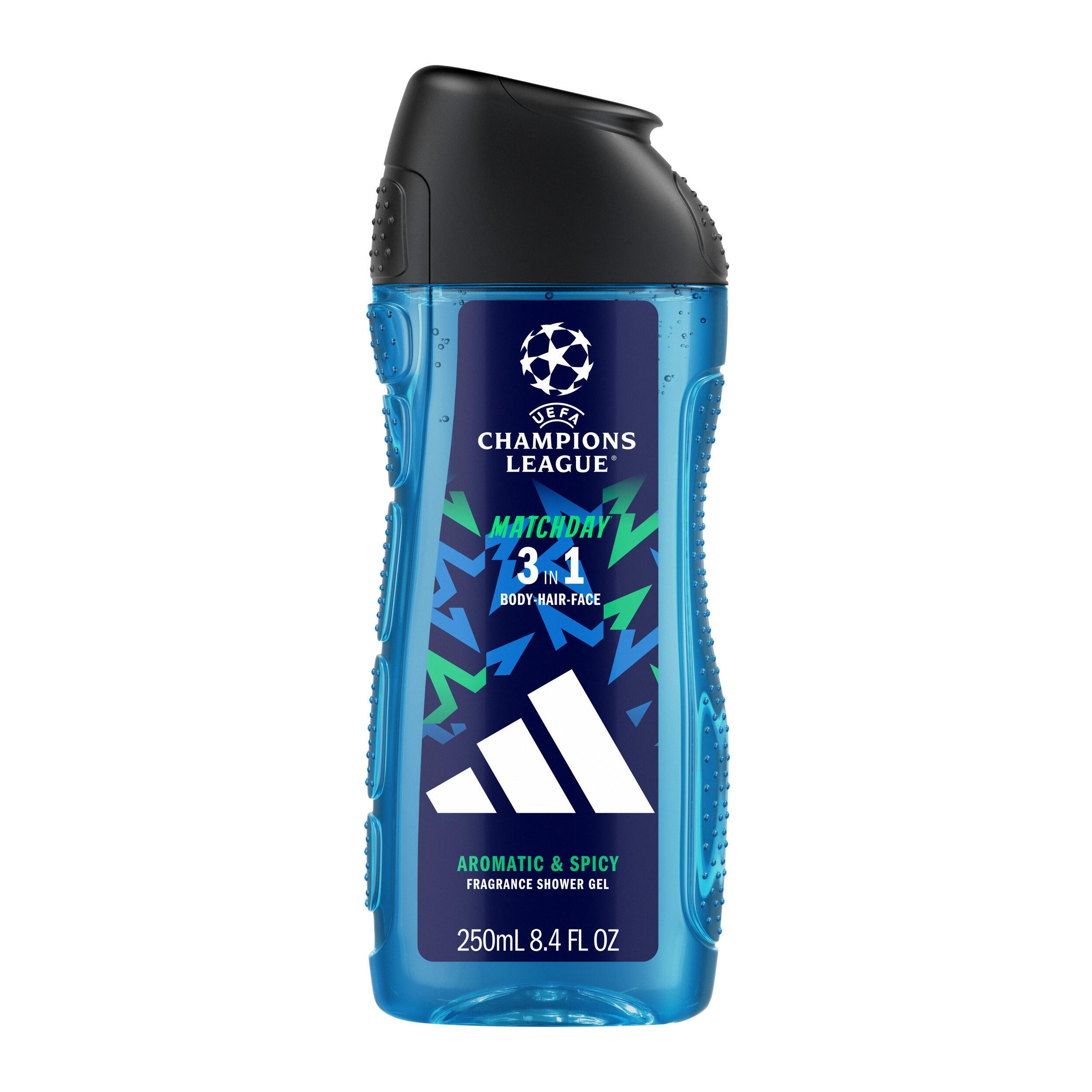 ADIDAS Gel douche Match Day Edition homme vétiver et gingembre peaux sensibles 250ml