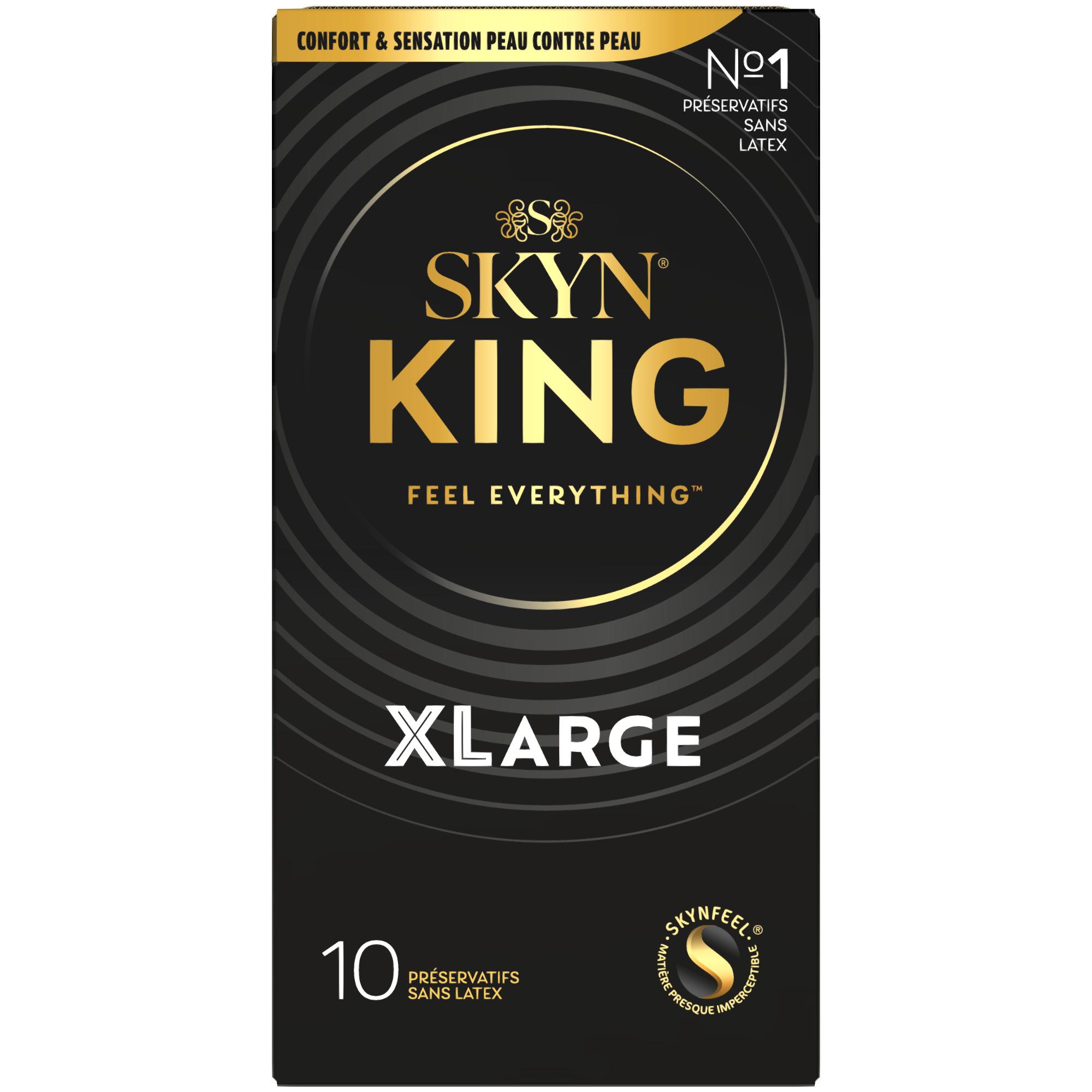 MANIX Skyn King XL préservatifs sans latex 10 pièces