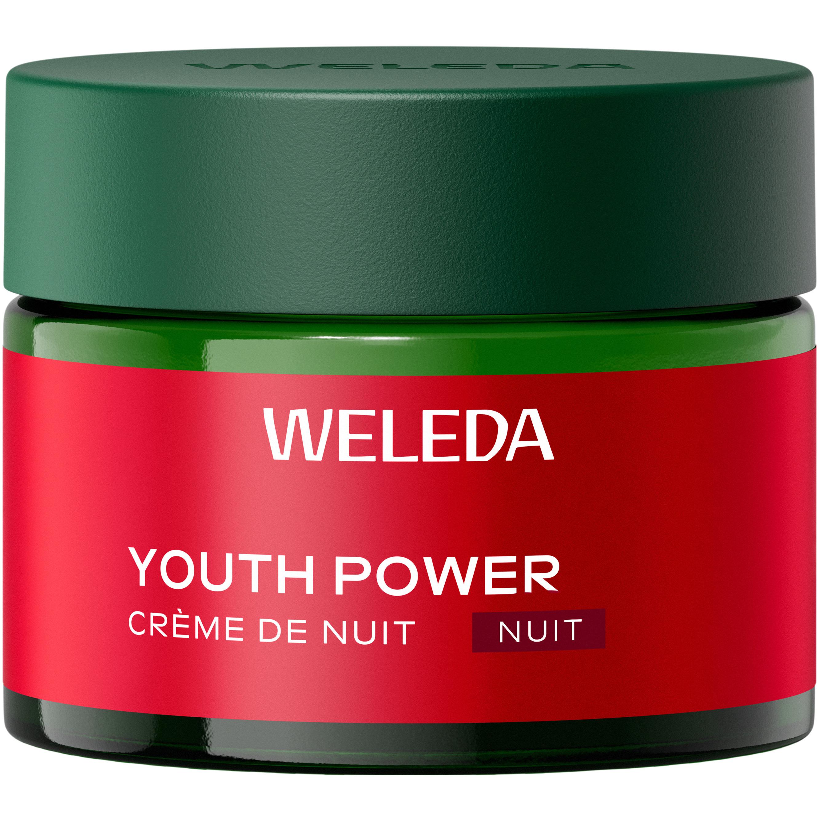 Voir la diapositive 2 : WELEDA Youth Power crème de nuit grenade anti-rides 40ml