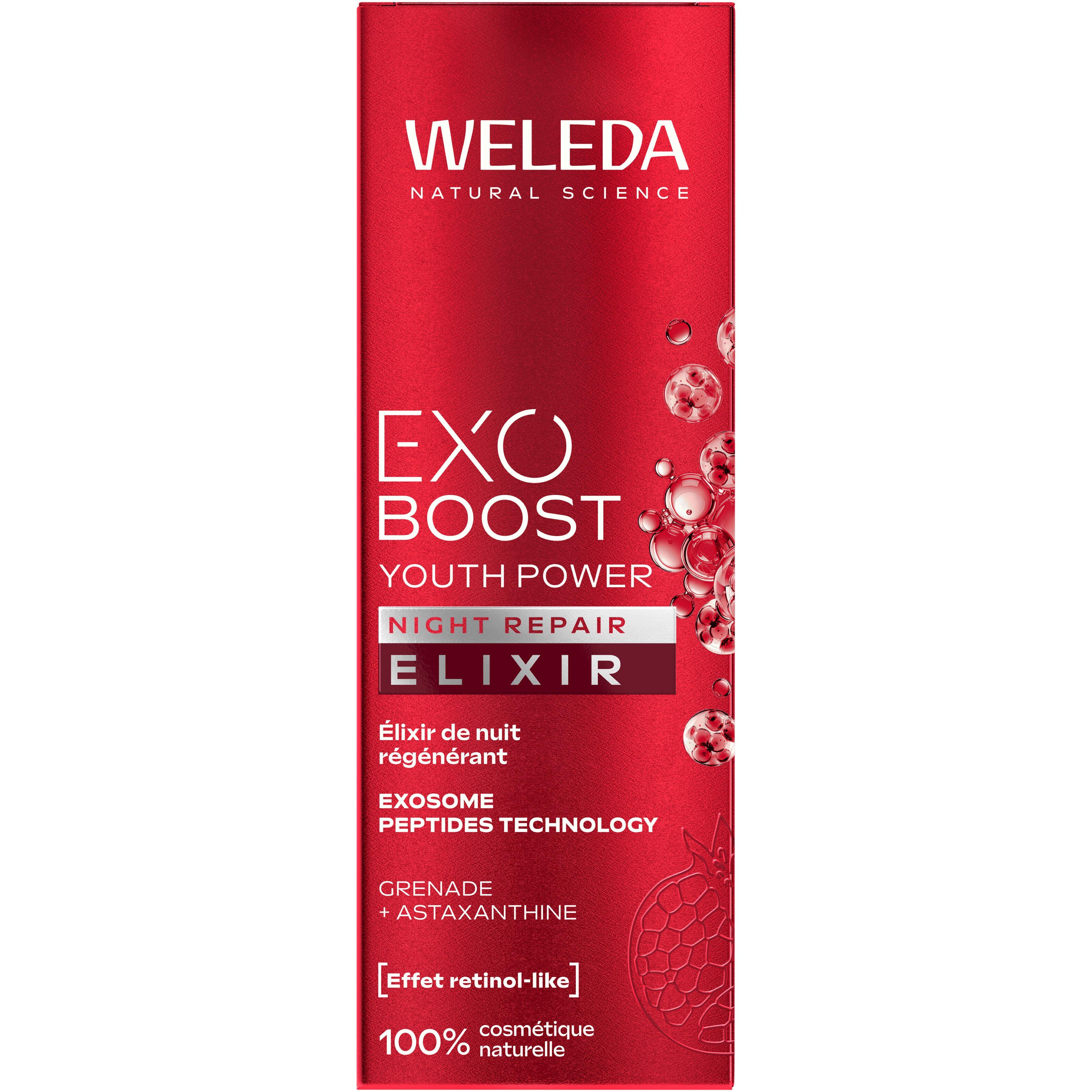 WELEDA Exo Boost Youth Power sérum nuit régénérant grenade 30ml