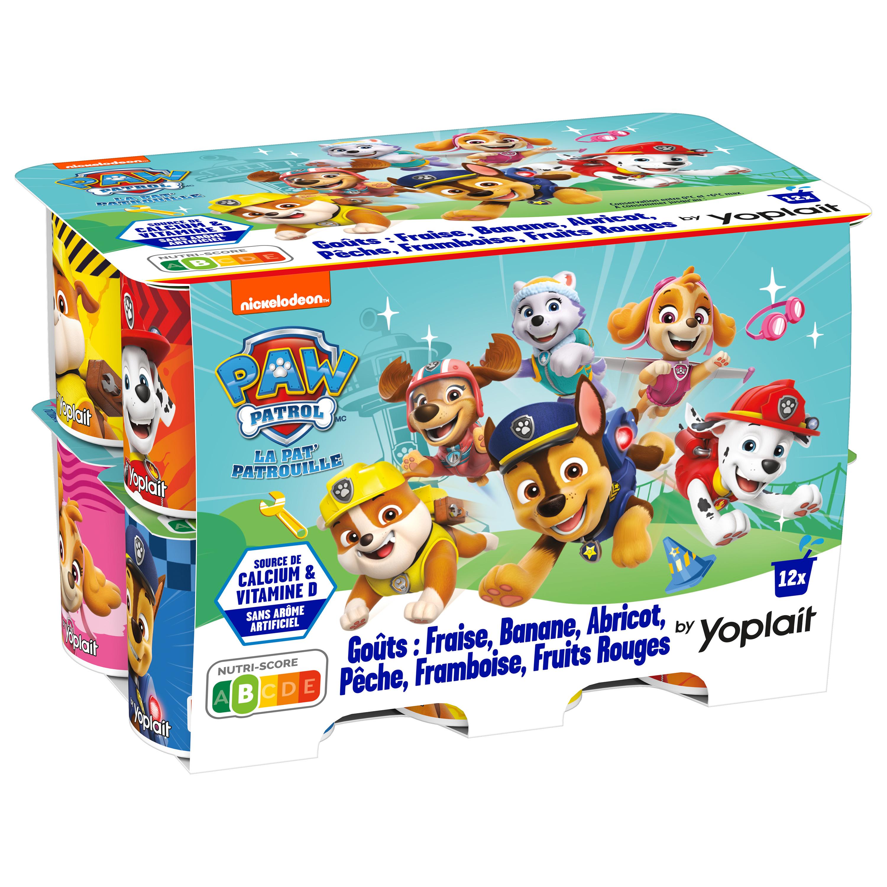 PETITS FILOUS Fromage frais sucré panachés 12x50g