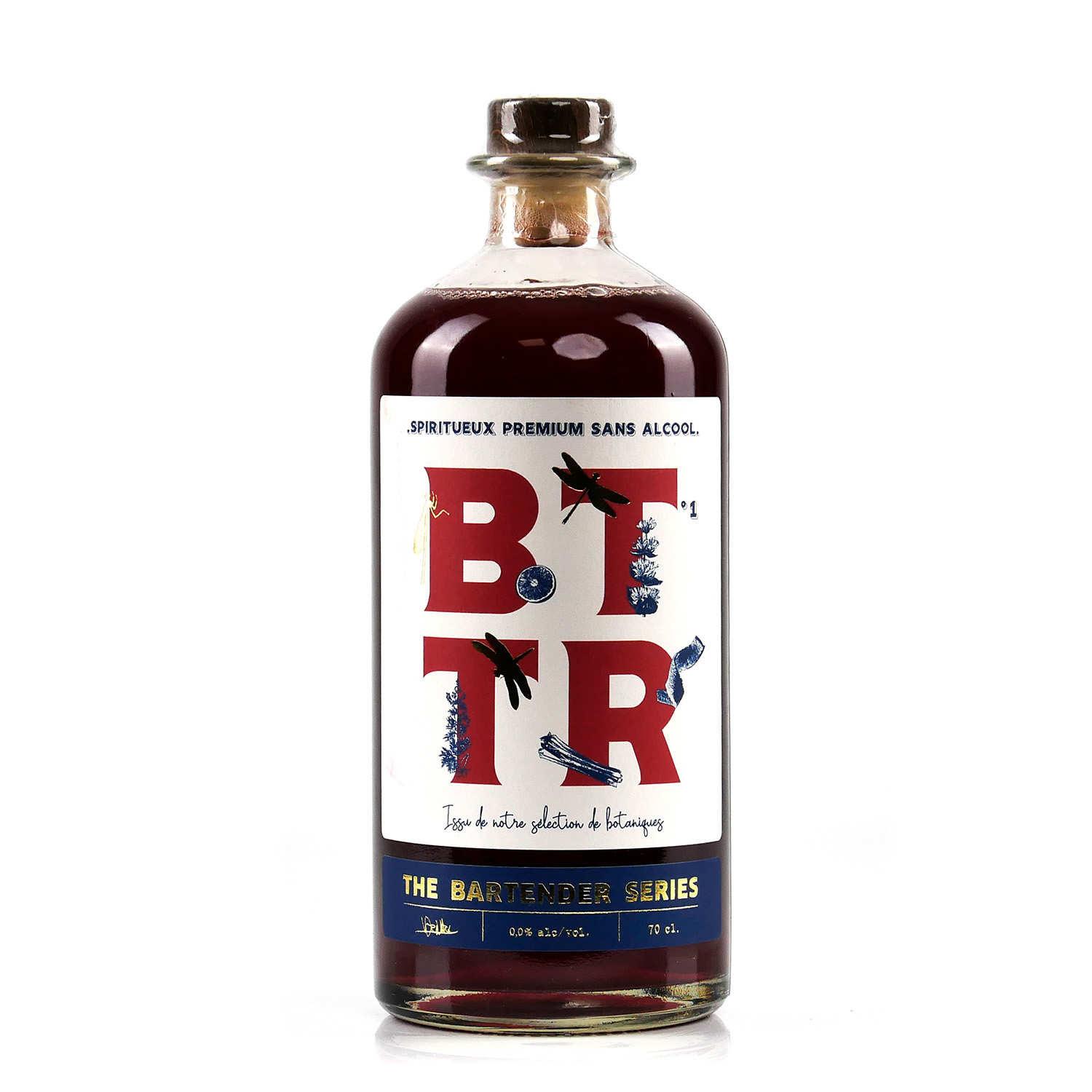 JNPR BTTR Apéritif orange amère gentiane et épices 0% 70cl