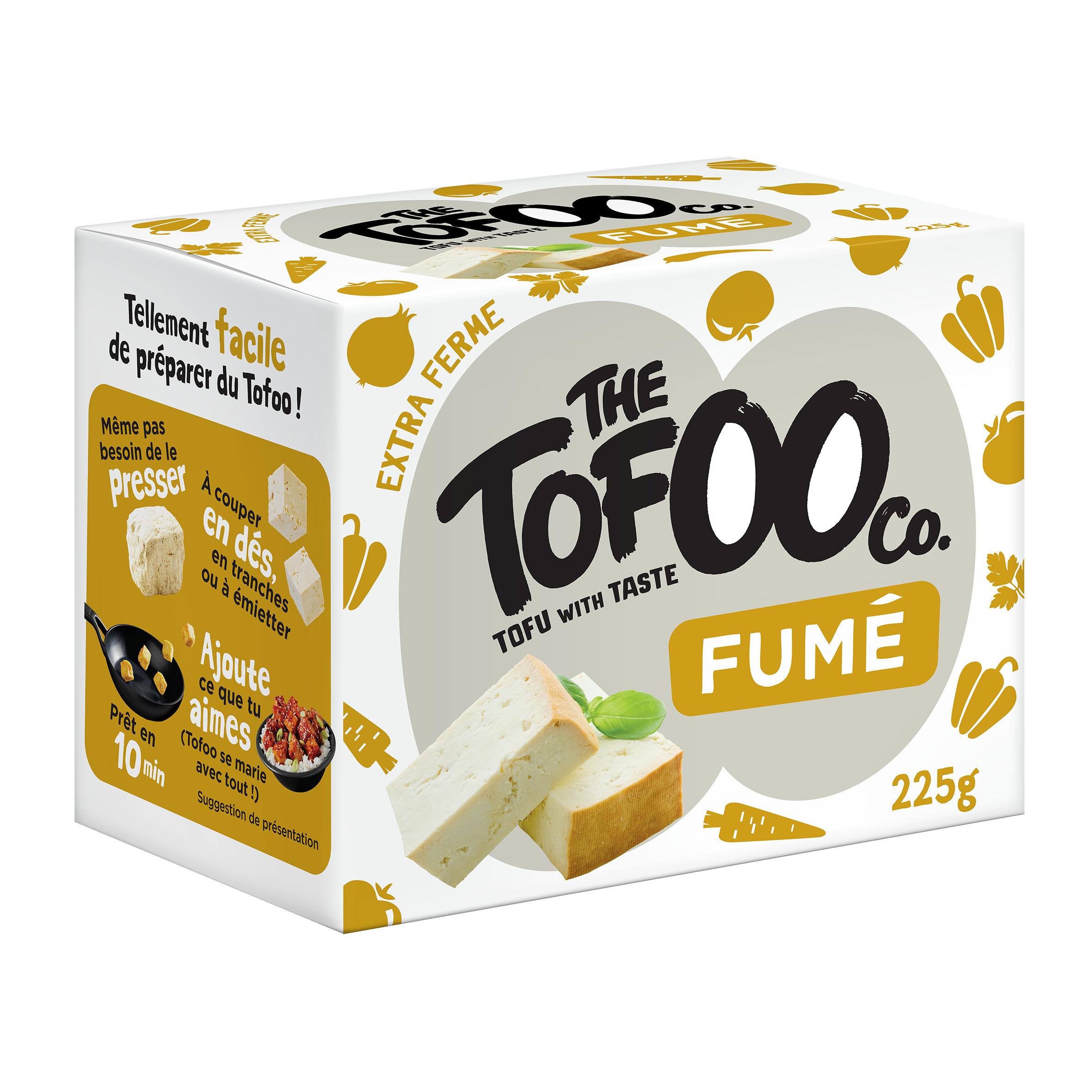 THE TOFOO COMPANY Tofu fumé bio 225g