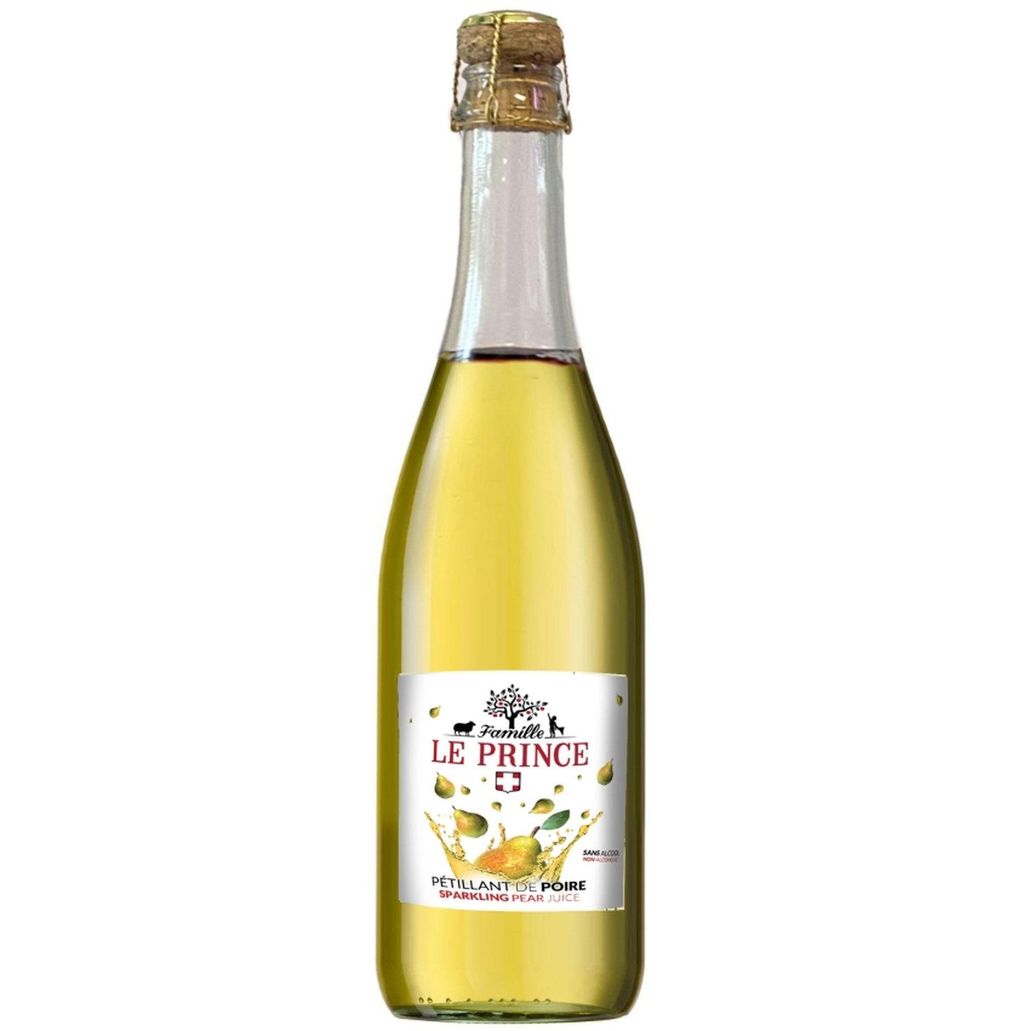 THOMAS LE PRINCE Jus pétillant de poire 75cl
