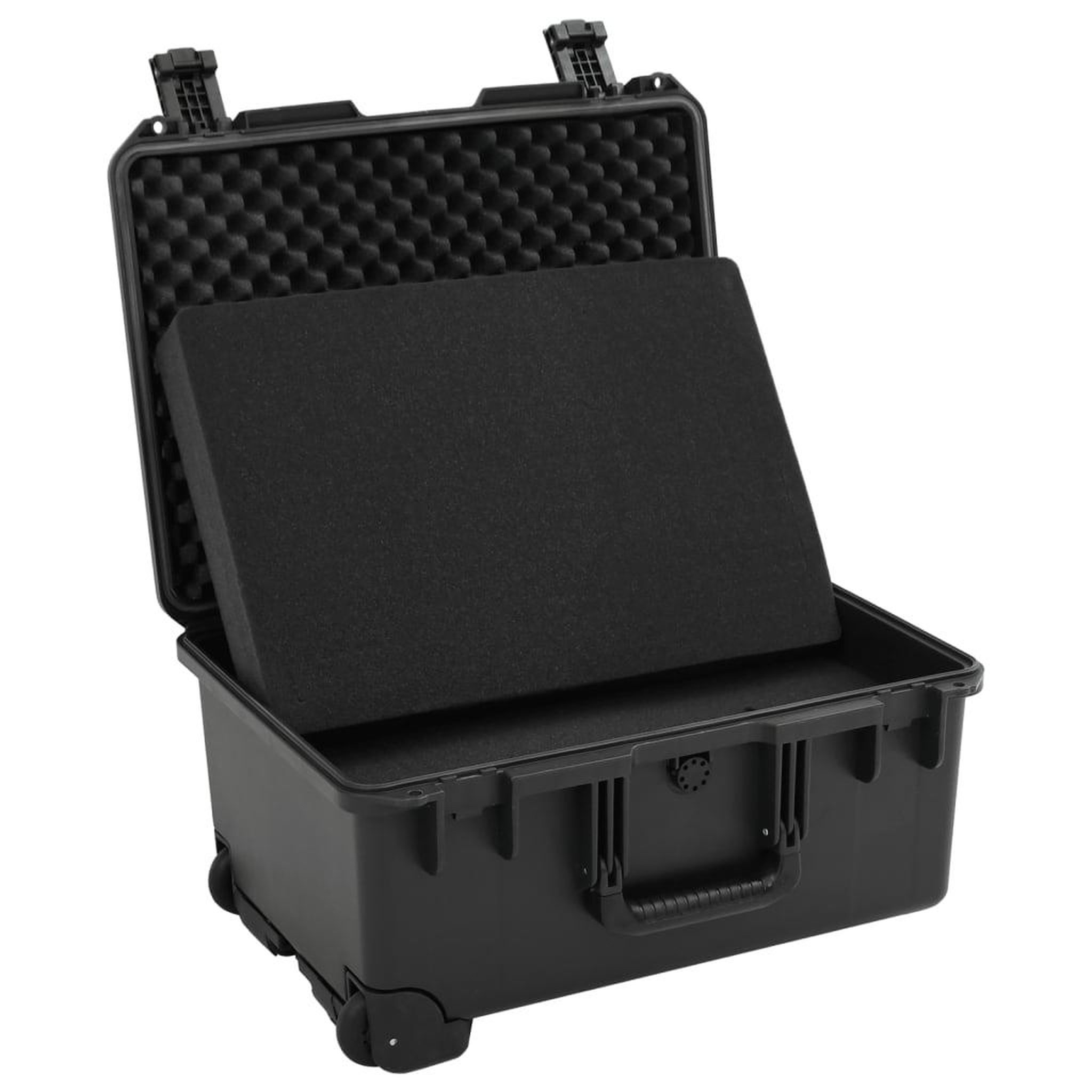 Voir la diapositive 5 : VIDAXL Valise de vol portable Noir 54x41,5x29 cm PP