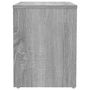 Voir la diapositive 5 : VIDAXL Tables de chevet 2 pcs Sonoma gris 40x30x40 cm Bois ingenierie