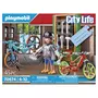 PLAYMOBIL 70674 - City Life Atelier réparation de vélos