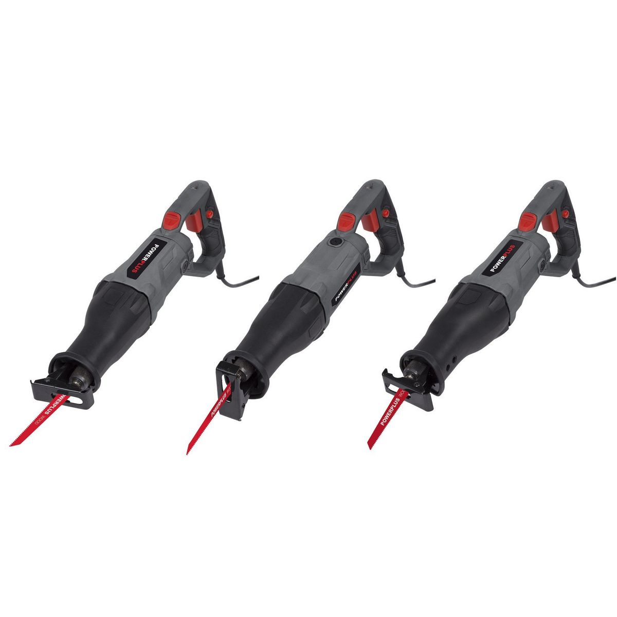 POWERPLUS Scie sabre 710w à tête rotative 180°