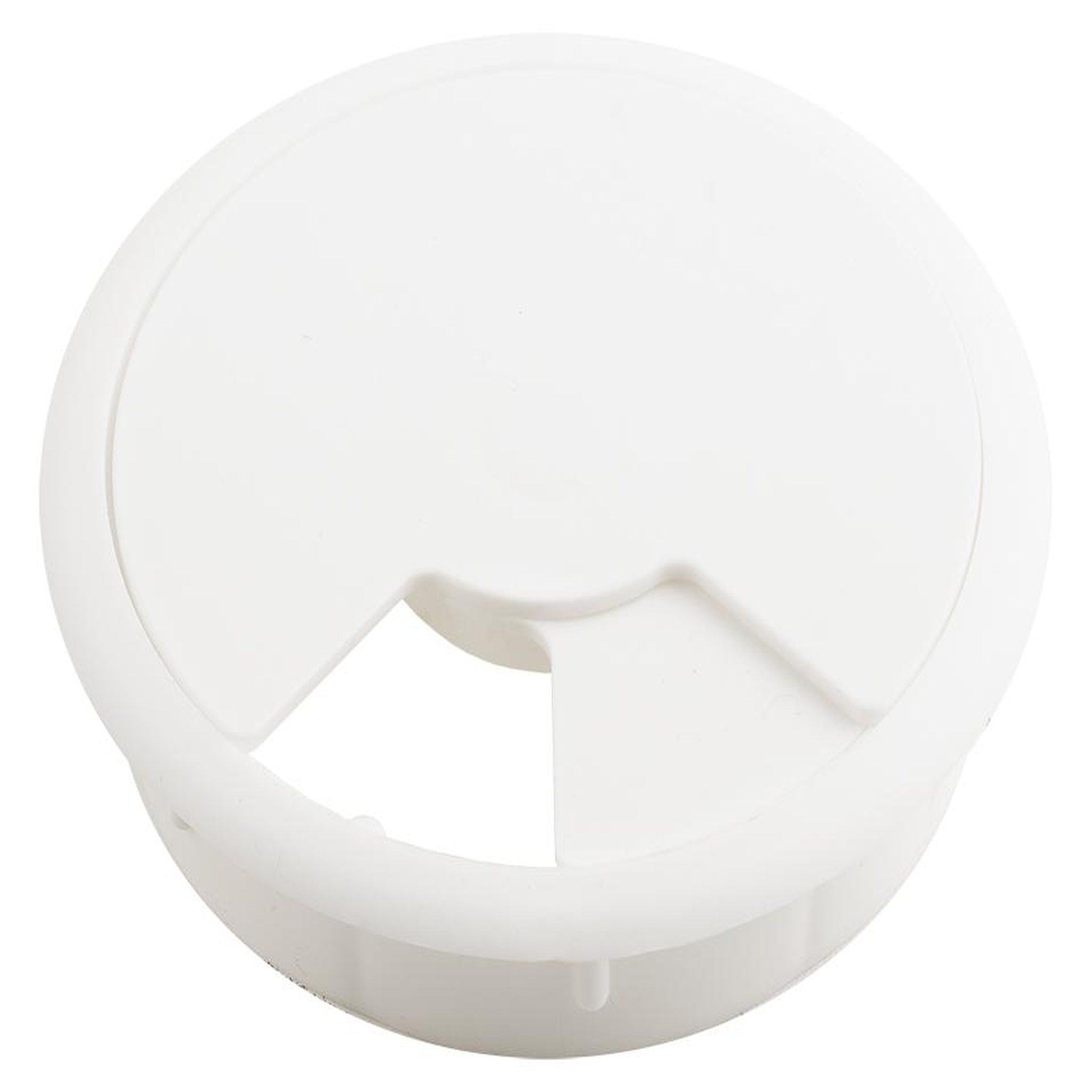 CENTRALE BRICO Passe-câble plastique 80mm blanc