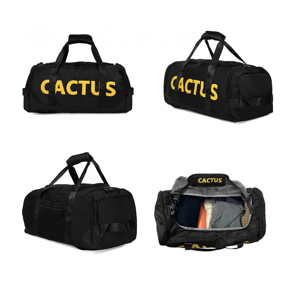 Cactus Sac de voyage week-end et sport 50L 2en1 porté dos sans roulettes