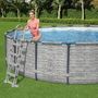Voir la diapositive 5 : BESTWAY Bestway Piscine Power Steel 427x122 cm