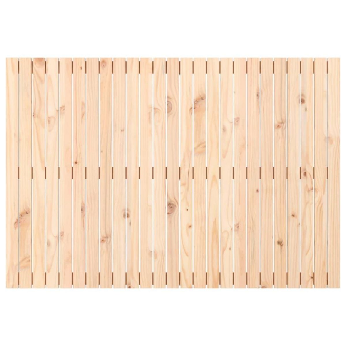 VIDAXL Tete de lit murale 159,5x3x110 cm Bois massif de pin