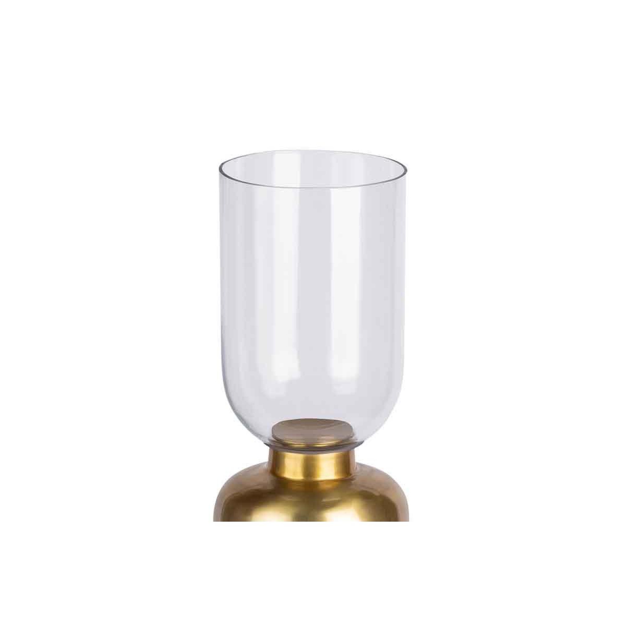Voir la diapositive 2 : Paris Prix Bougeoir de Sol Rond Design  Shyam  63cm Or