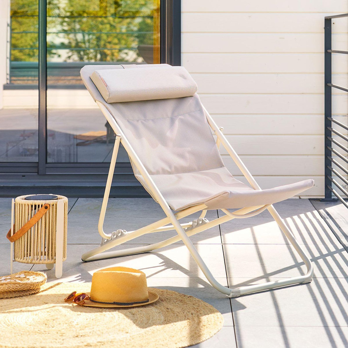 HESPERIDE Chilienne de jardin pliante MIRAEL