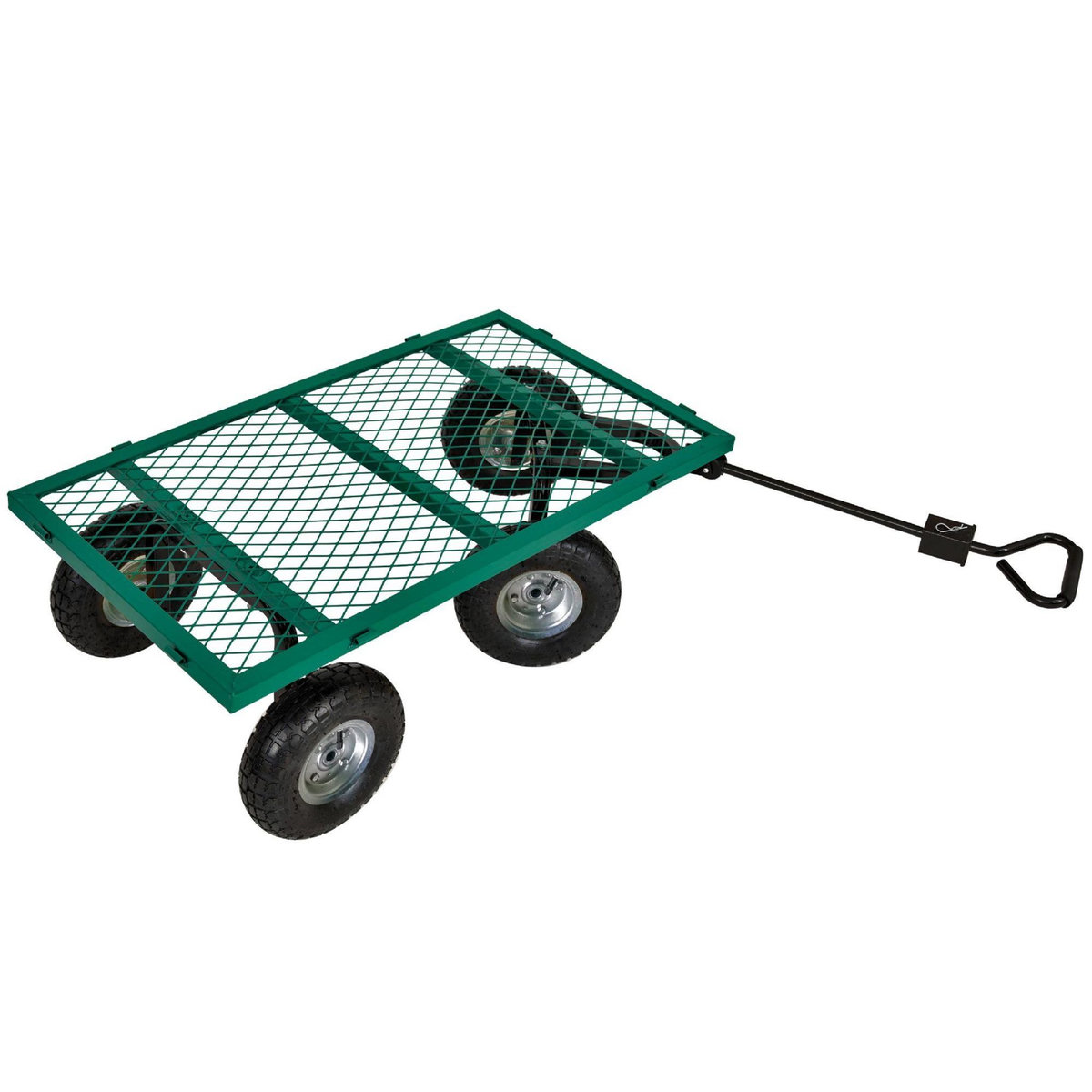 WERKAPRO Chariot remorque de jardin grillagé WERKA PRO