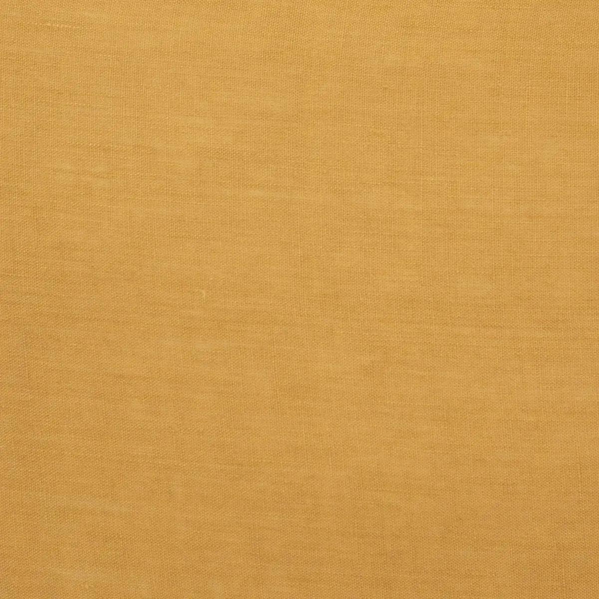 Voir la diapositive 2 : ATMOSPHERA Taie d'oreiller en lin  adorable  50x70cm jaune ocre