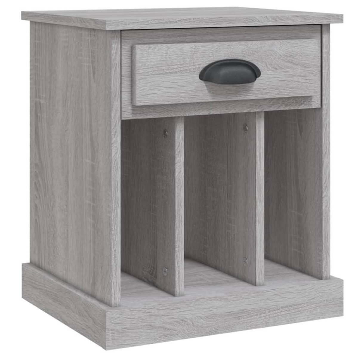 VIDAXL Table de chevet sonoma gris 43x36x50 cm