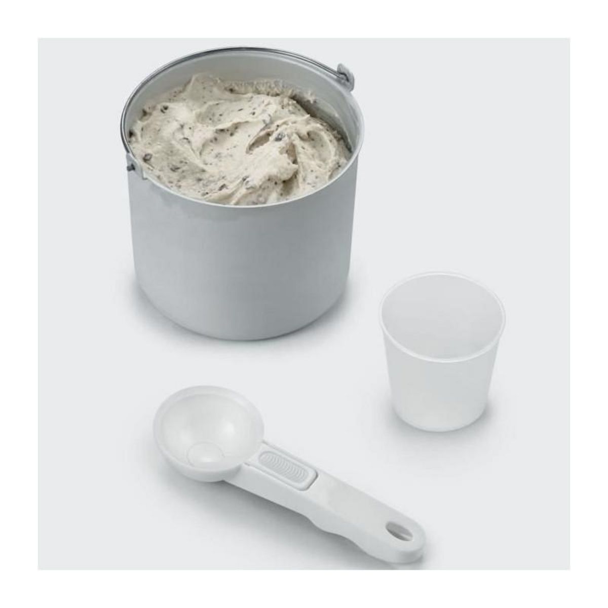 SEVERIN SEVERIN EZ7405 Sorbetiere Yaourtiere 2 en 1 - Fonction innovante pour la realisation de glaces sorbets et de yaourts / inox bros