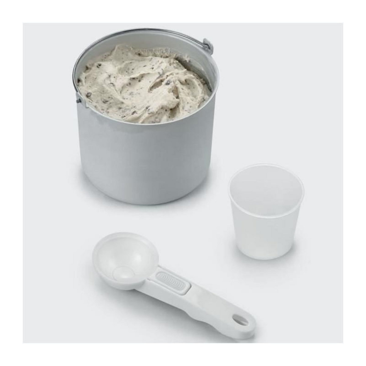 SEVERIN SEVERIN EZ7405 Sorbetiere Yaourtiere 2 en 1 - Fonction innovante pour la realisation de glaces sorbets et de yaourts / inox bros