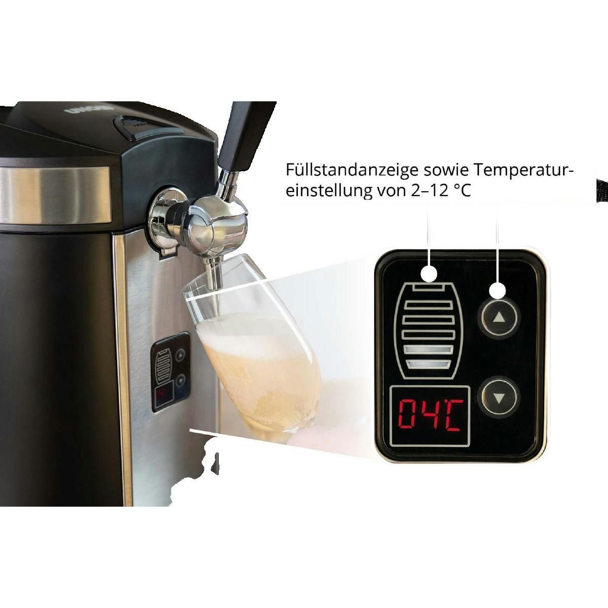 Unold Pompe à bière Unold Franzl avec système de refroidissement