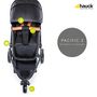 Voir la diapositive 6 : HAUCK Poussette combinée Pacific 3 Shop N Drive - Caviar