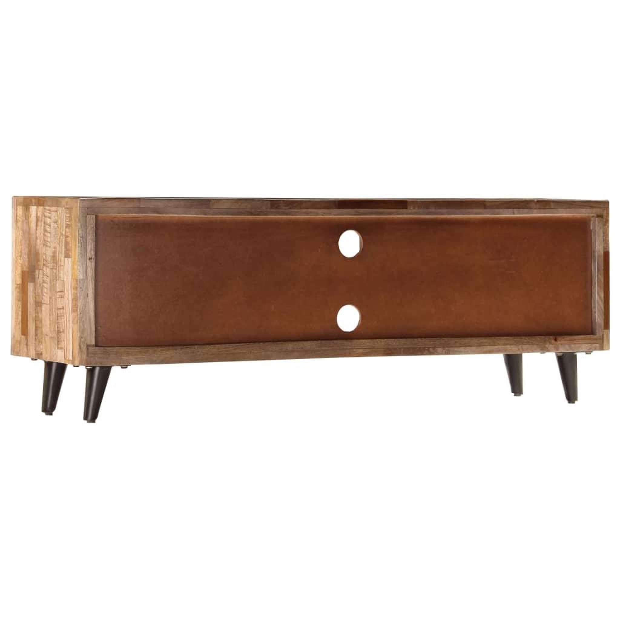 Voir la diapositive 5 : VIDAXL Meuble tv 118x30x40 cm bois de manguier massif
