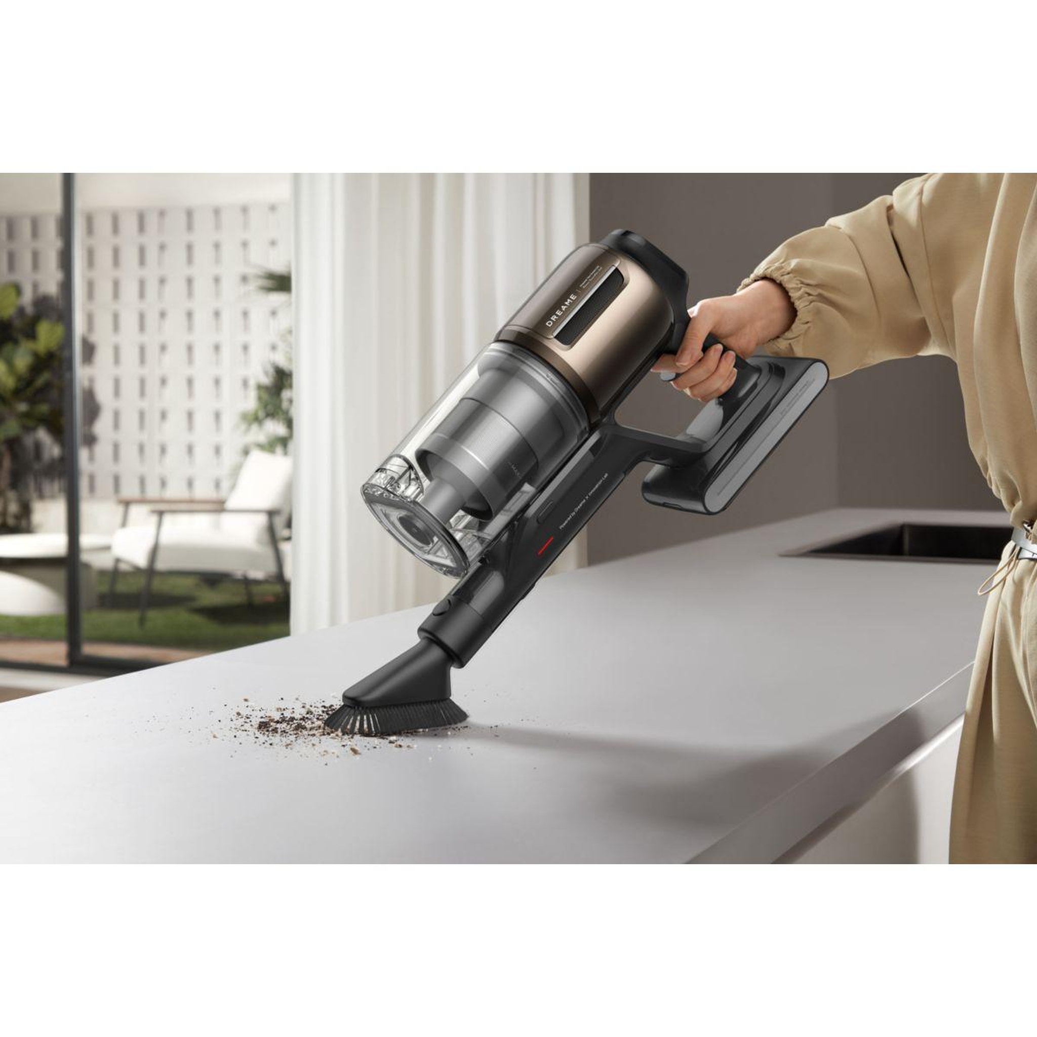 Voir la diapositive 4 : DREAME Aspirateur balai z30 pro aqua