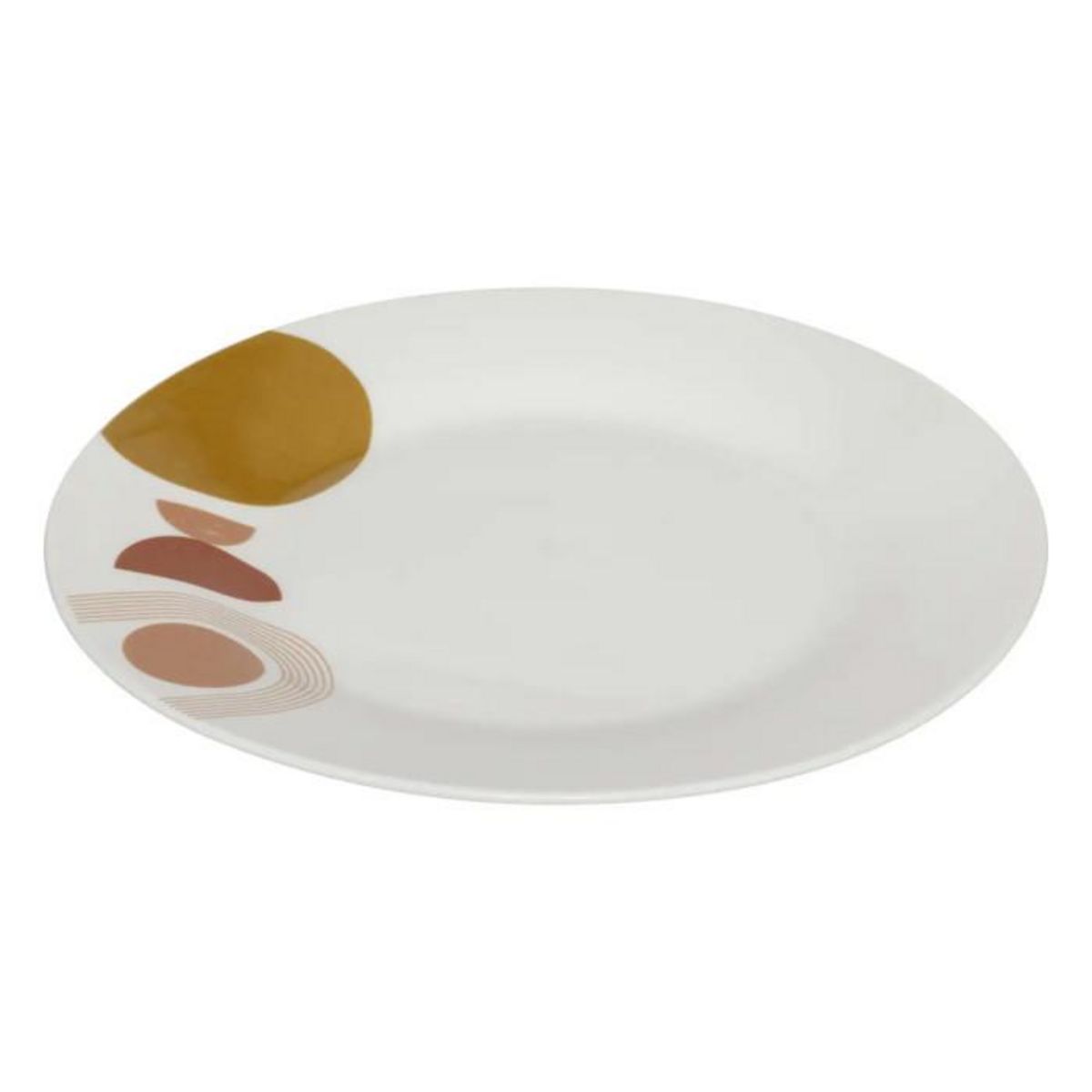 SECRET DE GOURMET Service de Table 18 Pièces  Tara  27cm Blanc
