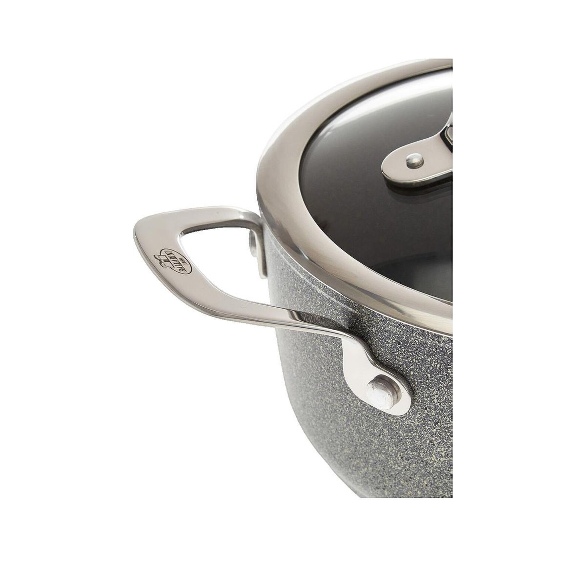 Voir la diapositive 2 : BALLARINI Casserole Ballarini Élégante 20 cm Gris