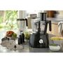 Voir la diapositive 3 : PHILIPS Robot multifonction HR7776/90 Noir Bol 2L 1000W  12 Vitesses + Pulse
