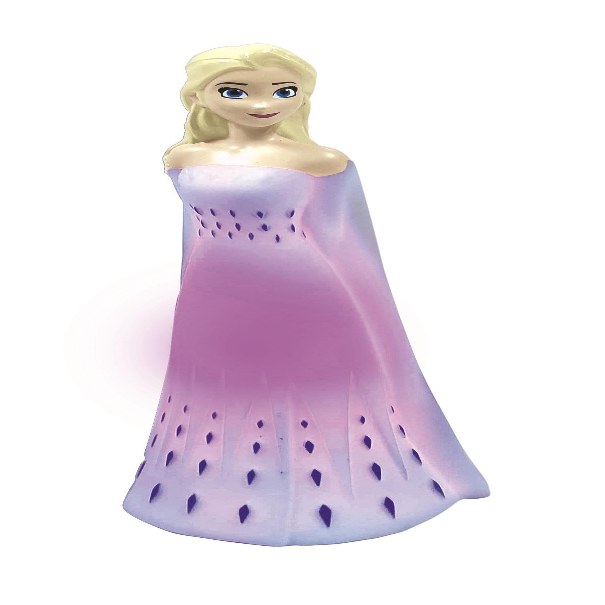 Voir la diapositive 3 : Lexibook Veilleuse La reine des neiges en 3D avec variation de couleurs