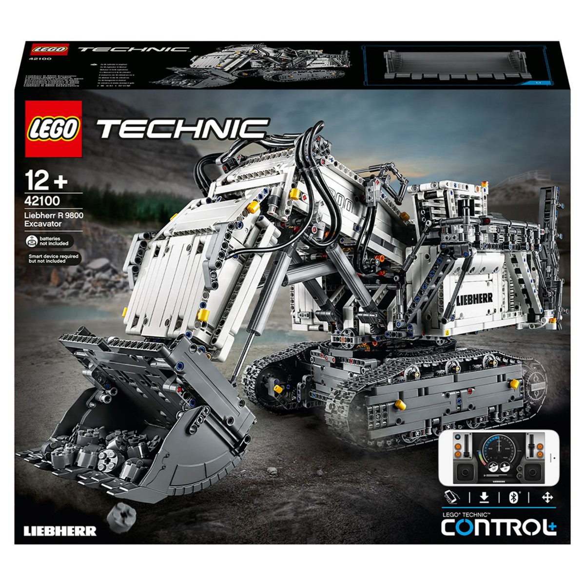LEGO Technic 42100 - La pelleteuse Liebherr R 9800