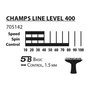 Voir la diapositive 5 : SCHILDKROT Set de tennis de table - SCHILDKRÖT - CHAMPS Line 400 FSC