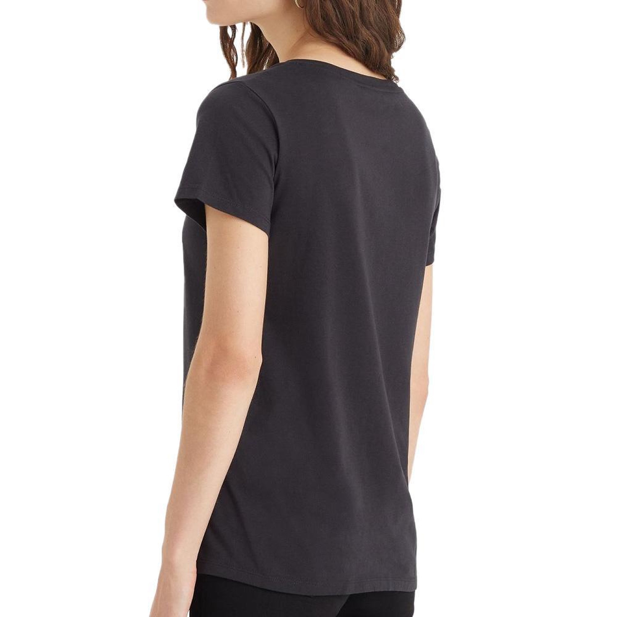 Voir la diapositive 2 : Levi's T-shirt Noir Femme Levi's Perfect Vneck