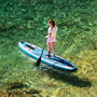 Voir la diapositive 2 : ROHE Stand Up Paddle Gonflable OOTA ROHE - 10'6'' (320cm) 30'' (76cm) 6'' (15cm) avec Pompe, Pagaie, Leash et Sac de transport