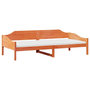 Voir la diapositive 3 : VIDAXL Cadre de lit sans matelas cire marron 80x200 cm bois pin massif