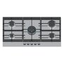 Voir la diapositive 1 : Siemens Table de cuisson gaz 90cm 5 feux 12500w - EC9A5RI90