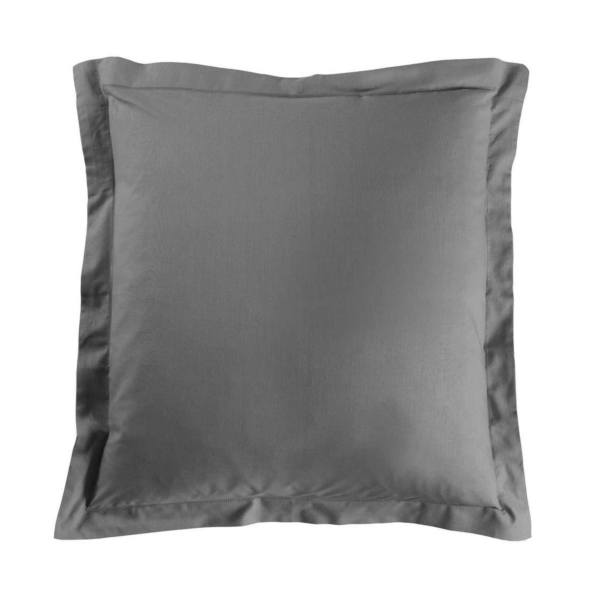 Douceur d'Intérieur Taie d'Oreiller  Lina  63x63cm Anthracite