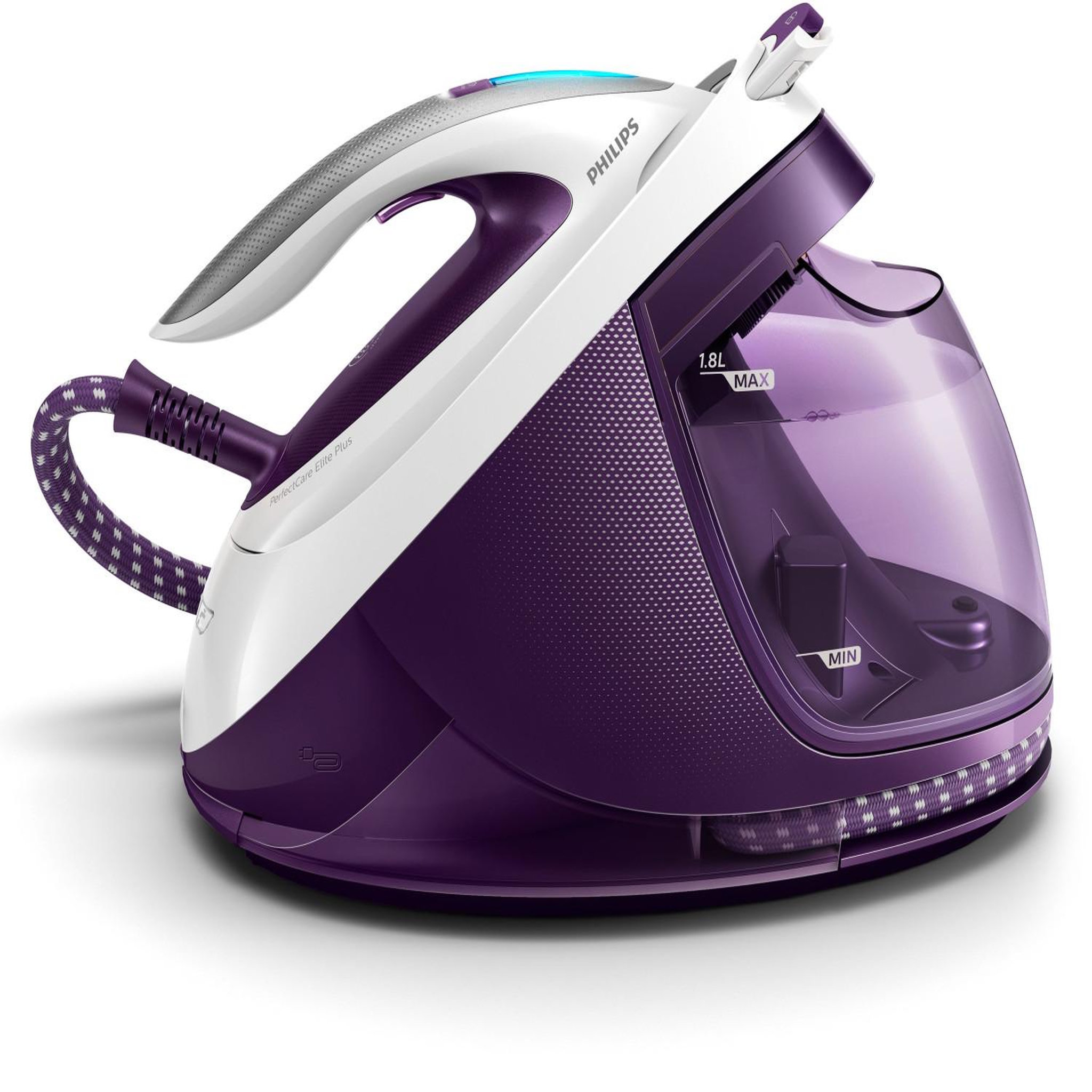 Voir la diapositive 3 : Philips PHILIPS PerfectCare Elite Plus GC9660/30 - Centrale vapeur 7,5 bar - 155 g/min